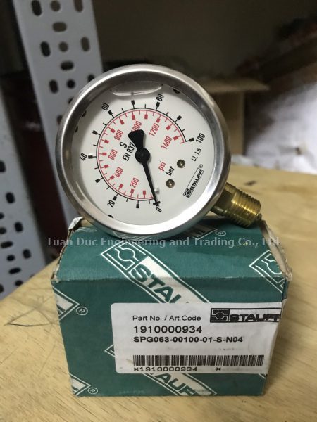Đồng hồ đo áp suất Stauff 1910000934