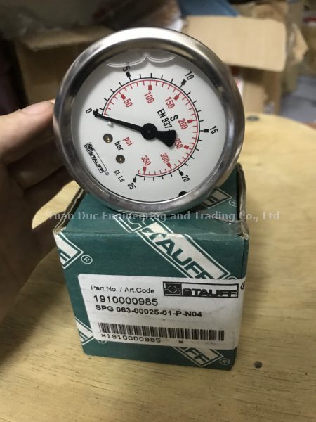 Đồng hồ đo áp suất Stauff 1910000985